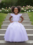 Vestido Ysa Kids Ariane Longo Lavanda