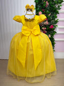 Vestido Marie Longo Heloisa Amarelo