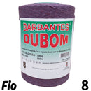 Barbante Dubom Roxo Uva - 700 Gr - Fio 8 - 550m