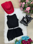 Conjunto Blogueirinha Boiadeira Maraisa