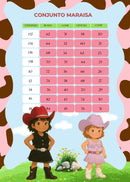 Conjunto Blogueirinha Boiadeira Maraisa