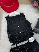 Conjunto Blogueirinha Boiadeira Maraisa