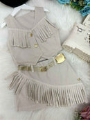 Conjunto Blogueirinha Boiadeira Maraisa