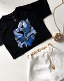 T- Shirt Cropped Estampas Tropical Ref. 809