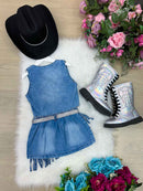 Conjunto Blogueirinha Boiadeira Maraisa