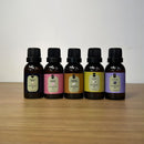 Super Kit 5 Essências A Base Água Hidrossolúvel 30ml Difusor Escolha