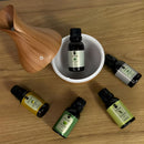 Super Kit 5 Essências A Base Água Hidrossolúvel 30ml Difusor Escolha
