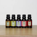 Super Kit 5 Essências A Base Água Hidrossolúvel 30ml Difusor Escolha
