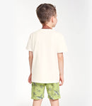 Bermuda Tactel Estampada Infantil Menino Trick Nick