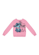 Blusão Moletom Stitch roupa Lilo & Stich infantil casaco Stitch licenciado Disney Brandili