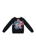 Blusão Moletom Stitch roupa Lilo & Stich infantil casaco Stitch licenciado Disney Brandili
