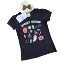 BLUSA MALWEE HALLOWEEN COM PRESILHA Morcego