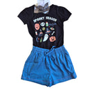 BLUSA MALWEE HALLOWEEN COM PRESILHA Morcego