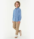 Calça Alfaiataria Em Sarja Infantil Menino Trick Nick