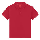 CAMISA POLO INFANTIL MENINO BRANCA, VERMELHA, MARINHO KYLY MANGA CURTA