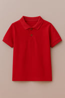 CAMISA POLO INFANTIL MENINO MALWEE- TAMANHO 1 AO 6 - BRANCO, VERMELHO, VERDE