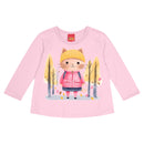 Camiseta de Gatinho Infantil Menina Kyly