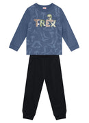 Conjunto Infantil menino de Blusão e Calça Jogger Moletom Brandili 1 ao 3 - TREX