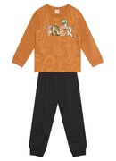 Conjunto Infantil menino de Blusão e Calça Jogger Moletom Brandili 1 ao 3 - TREX