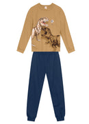 Conjunto Infantil menino de Blusão e Calça Jogger Moletom Brandili 4 ao 10 - TREX