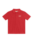 Conjunto infantil menino de Camisa Polo Meia Malha e Bermuda Sarja Super Comfort BRANDILI - Conjunto de Natal