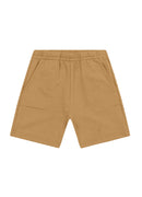 Conjunto infantil menino de Camiseta Malha Jacquard Stripe e Bermuda Moletinho BRANDILI