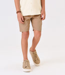Conjunto Menino Camisa de botão Com Bermuda Sarja Trick Nick
