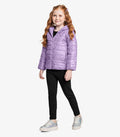 JAQUETA INFANTIL FEMININA PUFFER COM CAPUZ JAQUETA GOMINHOS JAQUETA INVERNO GROSSA MICROFIBRA