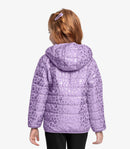 JAQUETA INFANTIL FEMININA PUFFER COM CAPUZ JAQUETA GOMINHOS JAQUETA INVERNO GROSSA MICROFIBRA