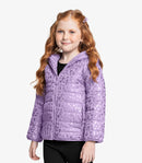 JAQUETA INFANTIL FEMININA PUFFER COM CAPUZ JAQUETA GOMINHOS JAQUETA INVERNO GROSSA MICROFIBRA