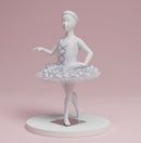 FANTASIA PRINCESA BAILARINA INFANTIL BRANCO