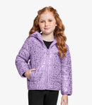JAQUETA INFANTIL FEMININA PUFFER COM CAPUZ JAQUETA GOMINHOS JAQUETA INVERNO GROSSA MICROFIBRA