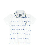 CONJUNTO INFANTIL MENINO POLO MEIA MALHA + BERMUDA SARJA COMFORT