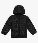 JAQUETA INFANTIL FEMININA PUFFER COM CAPUZ JAQUETA GOMINHOS JAQUETA INVERNO GROSSA MICROFIBRA