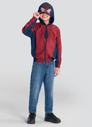 Jaqueta Infantil Menino Casaco infantil do Spider Man em Microfibra Brandili
