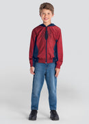 Jaqueta Infantil Menino Casaco infantil do Spider Man em Microfibra Brandili