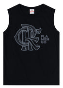 REGATA MEIA MALHA CAMISETA FLAMENGO LICENCIADA BRANDILI CRF