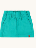 SHORTS SAIA JEANS JUVENIL - SHORTS SAIA MENINA  - TAMANHO 10 AO 16 - Cor: Preto e Verde