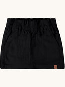 SHORTS SAIA JEANS JUVENIL - SHORTS SAIA MENINA  - TAMANHO 10 AO 16 - Cor: Preto e Verde