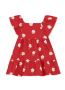 VESTIDO BEBÊ MENINA COM FLORES BRANDILI BABY