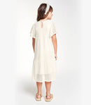 Vestido Infantil Trick Nick em Renda - vestido amarelo - Tamanho 2, 6 e 10 anos