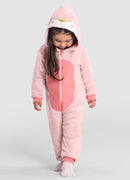 Macacão de bichinhos Pelo Fleece e Moletom Brandili macacão infantil de inverno