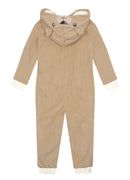 Macacão de bichinhos Pelo Fleece e Moletom Brandili macacão infantil de inverno