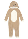 Macacão de bichinhos Pelo Fleece e Moletom Brandili macacão infantil de inverno