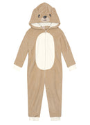 Macacão de bichinhos Pelo Fleece e Moletom Brandili macacão infantil de inverno