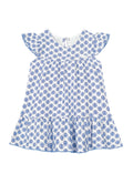 Vestido Infantil Menina em Malha Artesã Grécia Mundi Brandili - Vestido de bebê