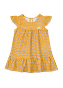 Vestido Infantil Menina em Malha Artesã Grécia Mundi Brandili - Vestido de bebê