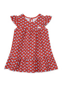 Vestido Infantil Menina em Malha Artesã Grécia Mundi Brandili - Vestido de bebê