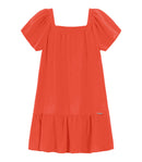 VESTIDO Infantil Trick Nick com babados poliester