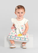 Vestido Meia Malha Brandili Menina Camponesa